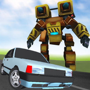 Robot Racer : Endless Mecha Fighting on Highway