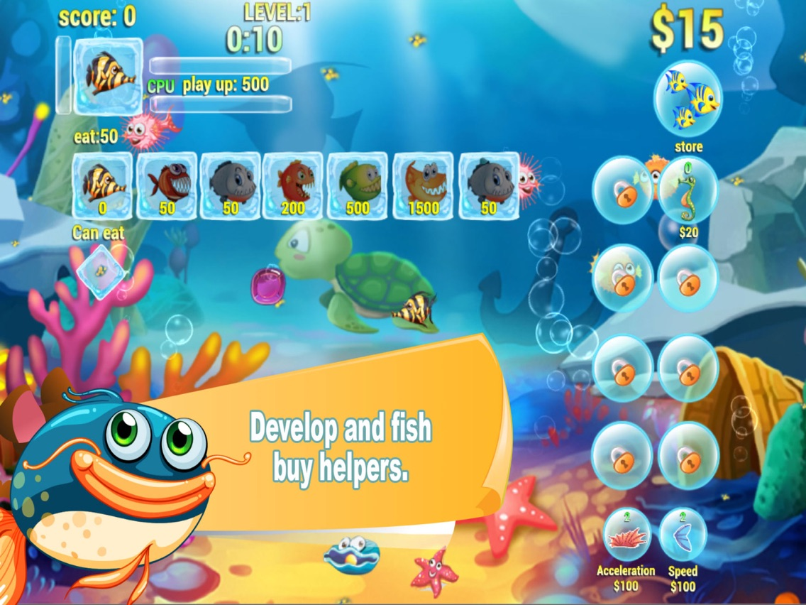 Hungry Fish Eat HD poster