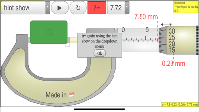Micrometer Simulator poster