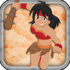 Battle Girl Blitz to Escape the Fire Island Gods - FREE Game!
