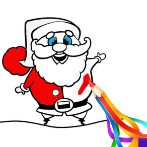 Christmas Santa Coloring Book