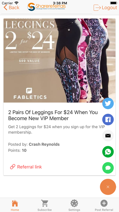 Sharereferrals Plakat