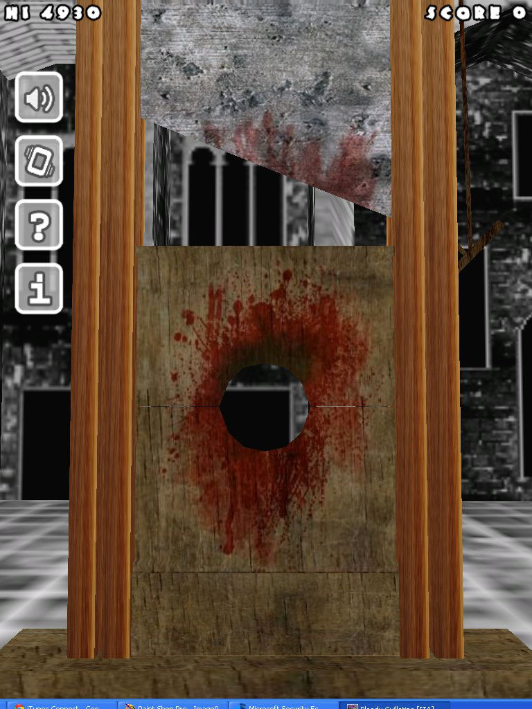 Bloody Guillotine 3D poster