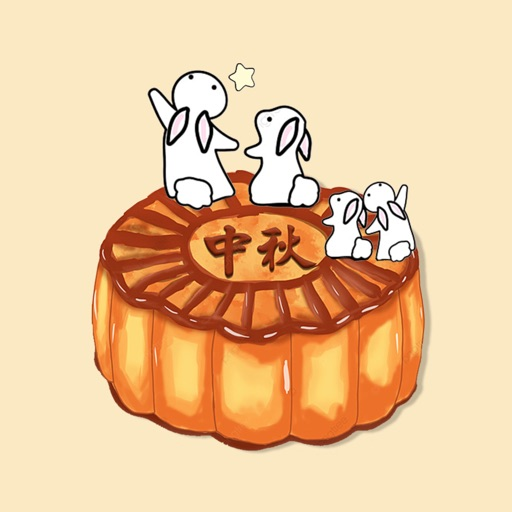 Mooncake Moonlight Stickers on the App Store