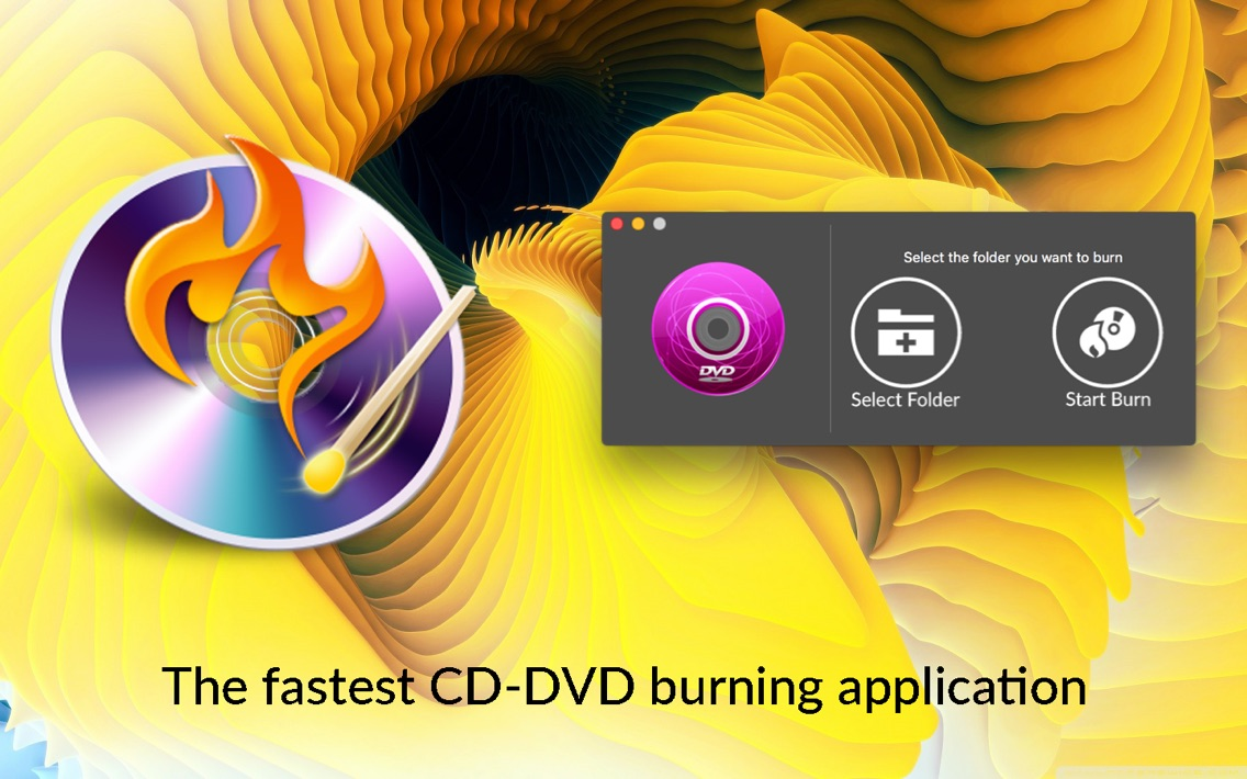 Flame - CD-DVD Disc Burn poster