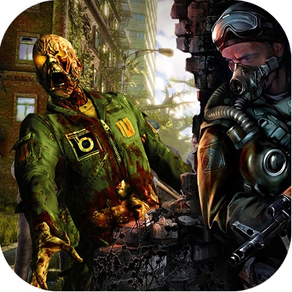 zombie frontera de comando - defender en primera línea de ataque de soldados psico