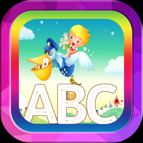 ABC englisch alphabet ausmalbilder babys spiele