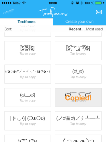 Textfaces for Messenger poster