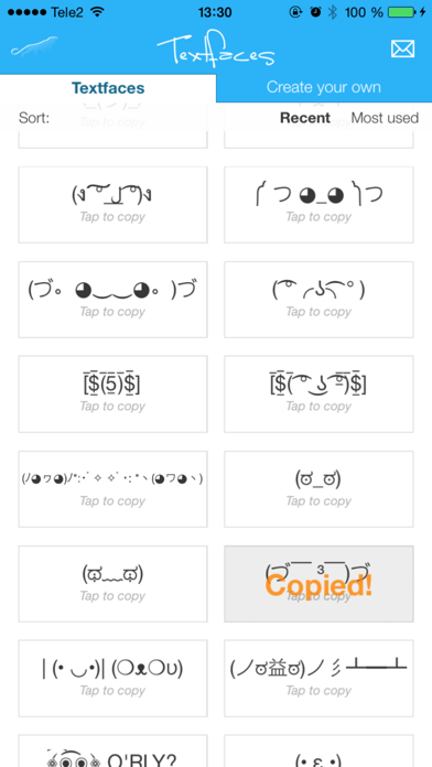Textfaces for Messenger poster