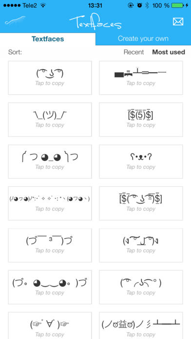 Textfaces for Messenger poster