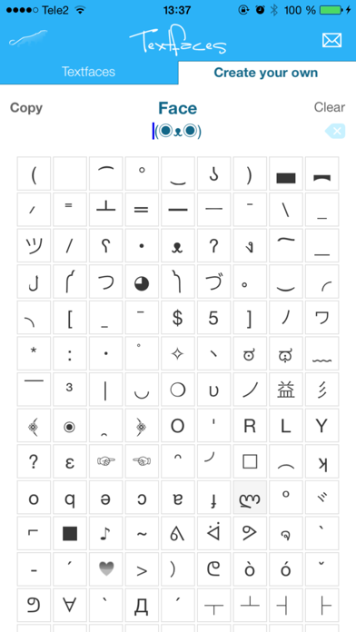 Textfaces for Messenger poster