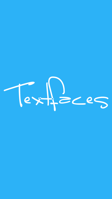 Textfaces for Messenger poster