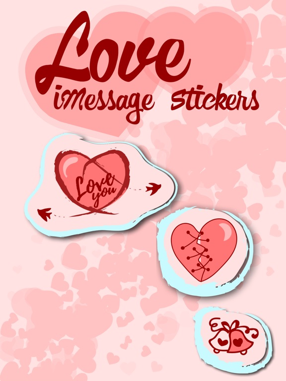 Love Stickers – Fun Text.ing for iMessage poster
