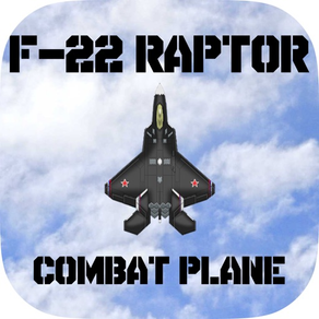 Lockheed Martin F-22 Raptor Combat Plane : War Air Strike Free Game