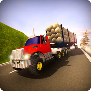 Long Heavy Truck Cargo Drive