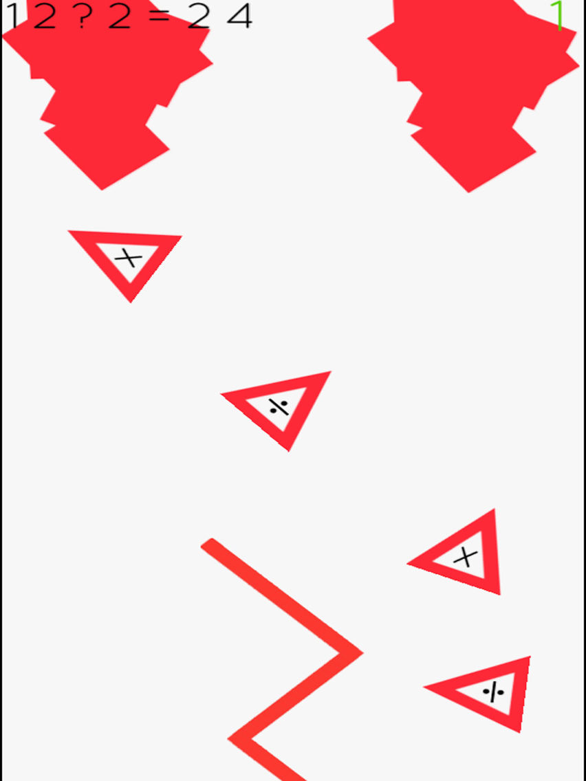 Arithmetic-Line  Control Game Affiche