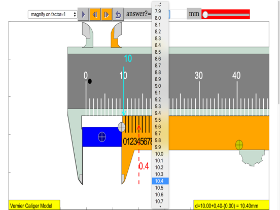 Vernier Calipers Simulator poster