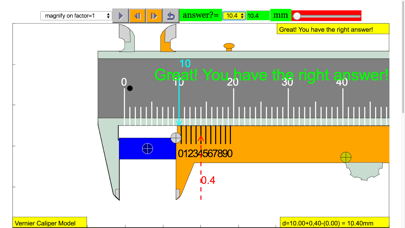 Vernier Calipers Simulator poster