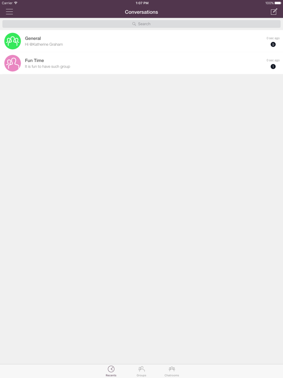 SparkChat Messenger poster