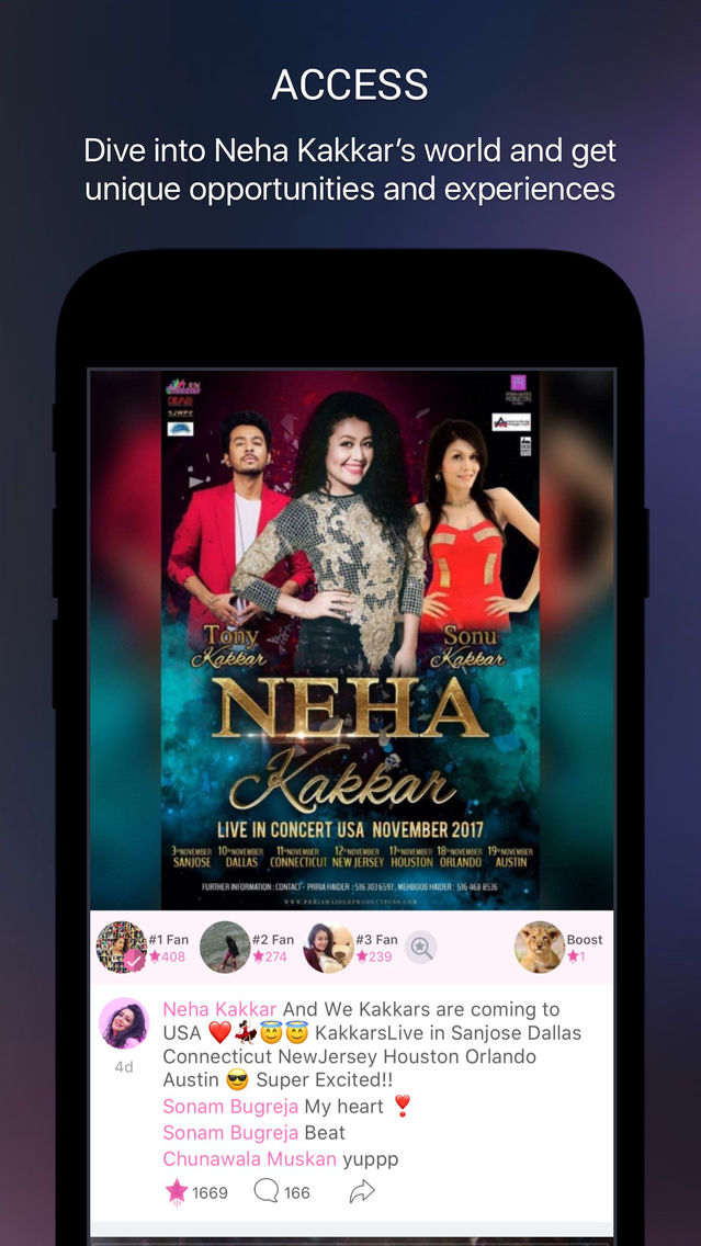 Neha Kakkar for iOS (iPhone) - Free Download at AppPure