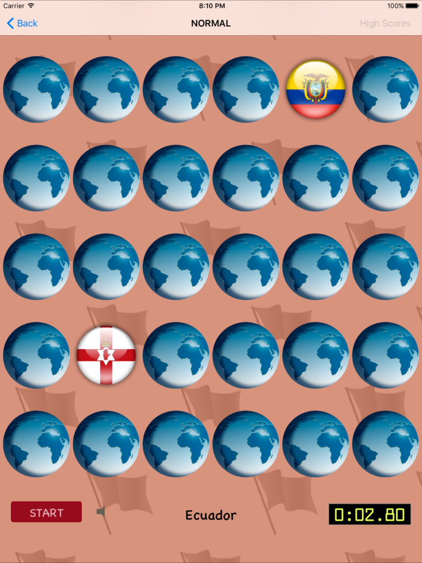 Flags Matching Game for iOS (iPhone/iPad) Latest Version at $1.99 on ...