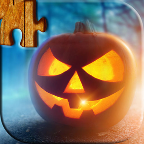 Halloween Puzzles - Relaxing photo picture jigsaw puzzles for kids and adults