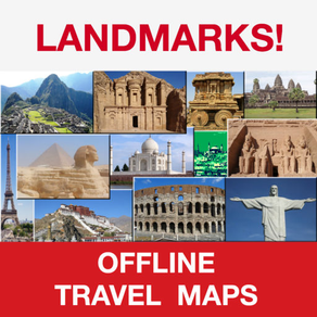 Landmarks (World Famous) – Mini Offline Maps