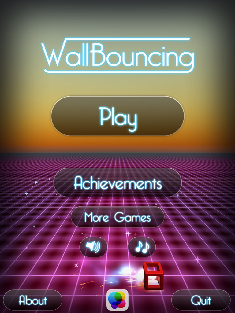 Wall Bouncing poster