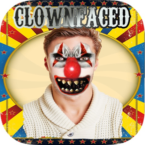 Clown Face - Scary Face Booth