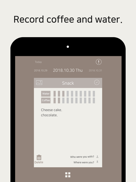 Dining Note: Simple Diet Diary poster