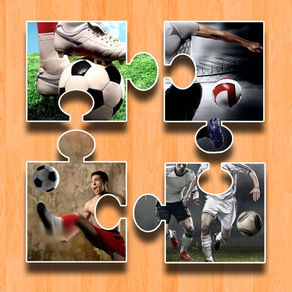 Meilleur Football Foot Monde Étoiles Jigsaw Puzzle