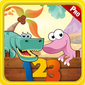 Dino Counting Math 123 Numbers