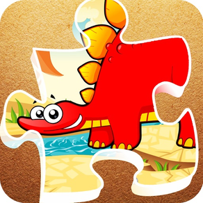 無料恐竜パズル ジグソー ゲーム - 子供幼児および幼児の学習ゲーム