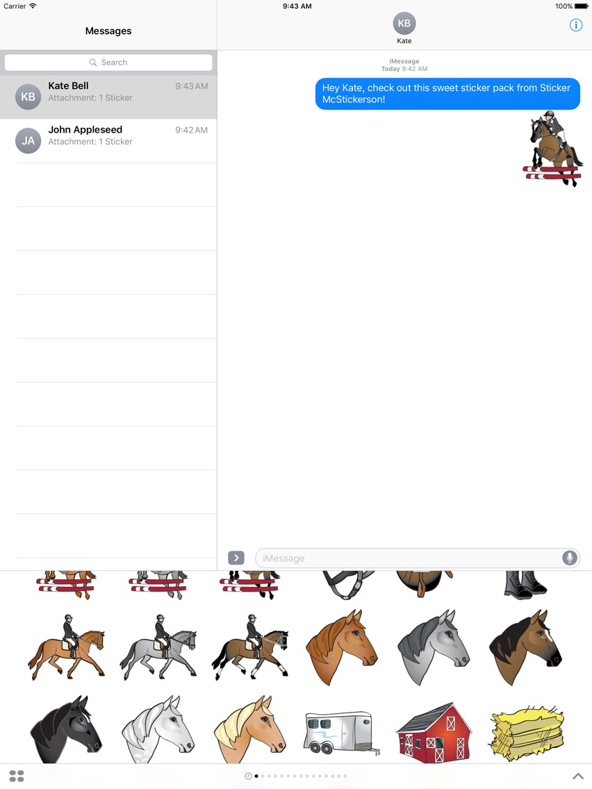 Equestrian English Horse Riding Stickers الملصق