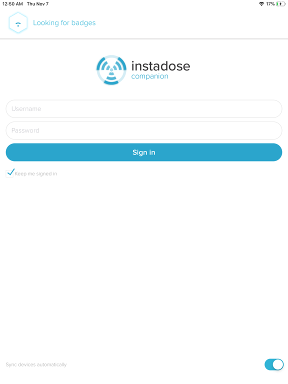 Instadose Companion Mobile App for iOS (iPhone/iPad/iPod touch) Free