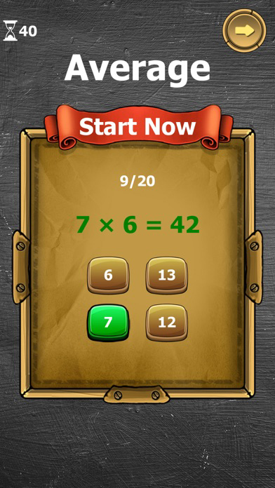 The Multiplication Table poster