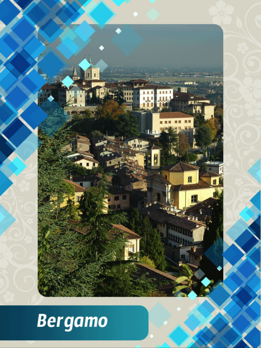 Visit Bergamo poster