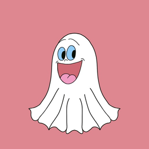 Cute Halloween Ghost stickers