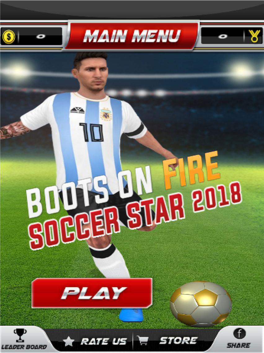 Boots On Fire- Soccer Star 201 poster