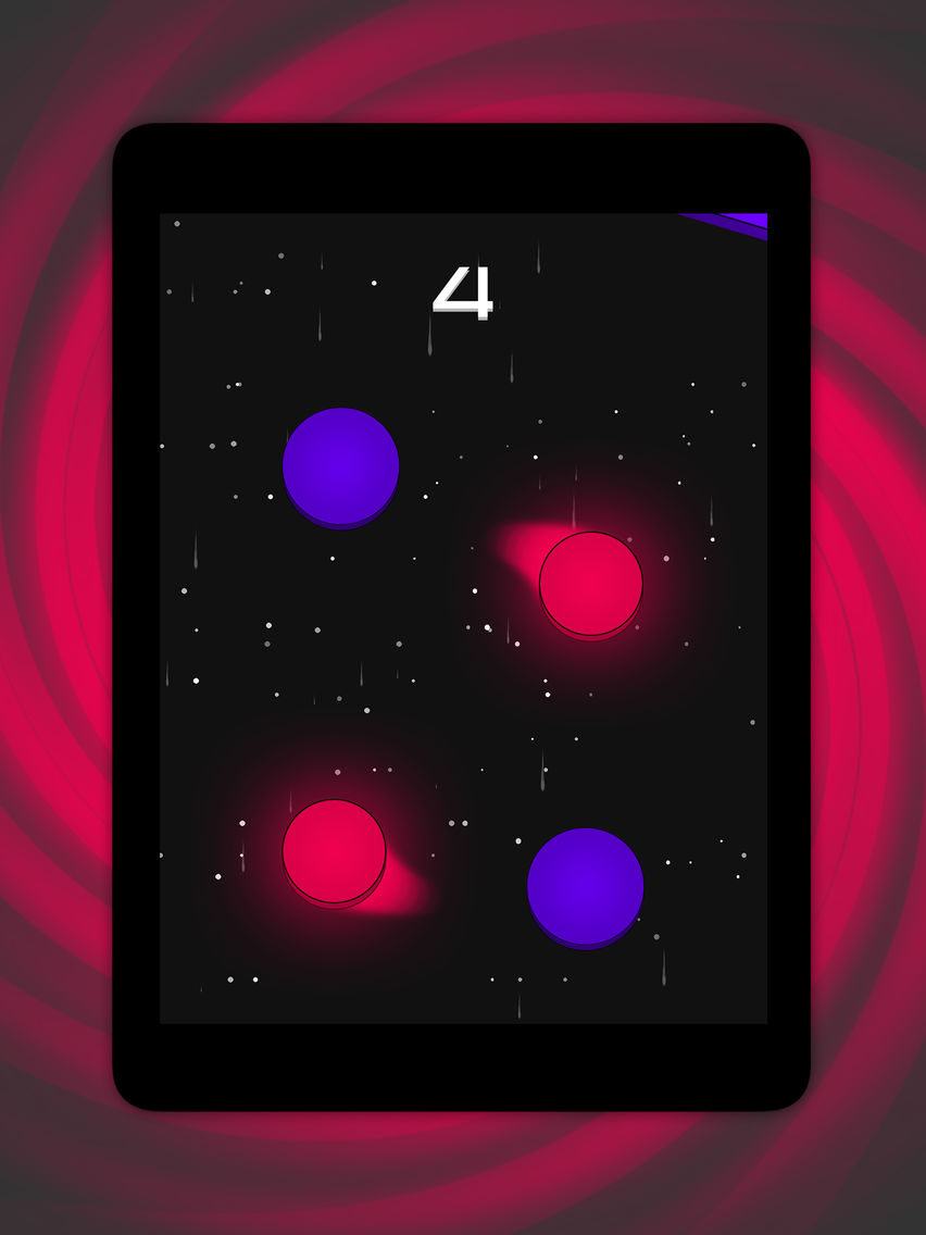 Symmetric Dots - Impossible touch and swipe game poster