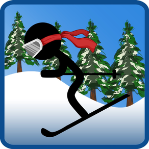 Stick-Man Pocket Hero Ski-er Game