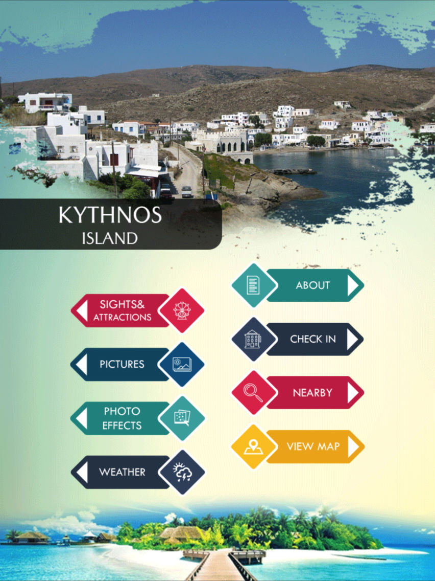 Kythnos Island Tourist Guide poster