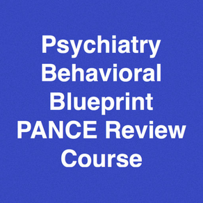 Psychiatry Blueprint PANCE PANRE Review Course (Lecture & Questions)