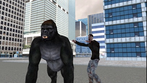 Real Gorilla vs Zombies - City