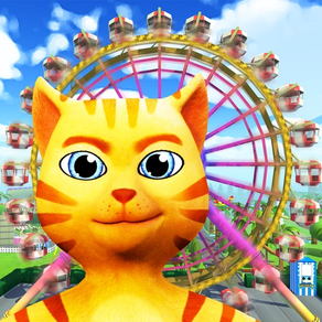 Cat Theme & Amusement Park Fun