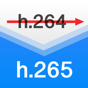 H.265：H.264相互変換