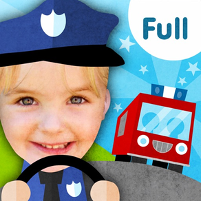 Toddler Police Car & Firetruck
