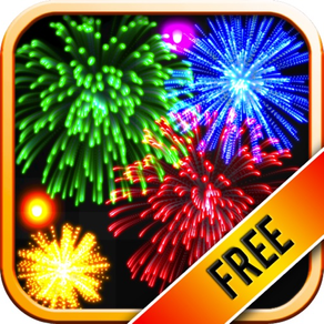 Real Fireworks Artwork Visualizer Free for iPhone and iPod Touch