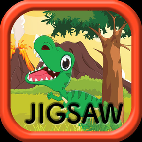 Kids Jigsaw Puzzles Games for World of Dinosaurs