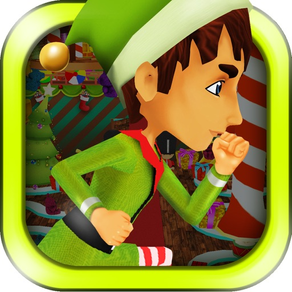 Duende do Natal 3D Run - Jogo Infinito corredor livre